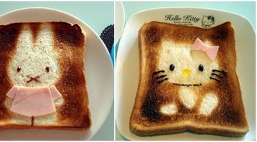 Kreasi Roti Bakar Lucu Dan Imut Yang Mudah Dibuat Lifestyle Fimela Com