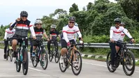 ISSI Sulbar gowes bersama di Kota Mamuju (Foto: Liputan6.com/Istimewa)