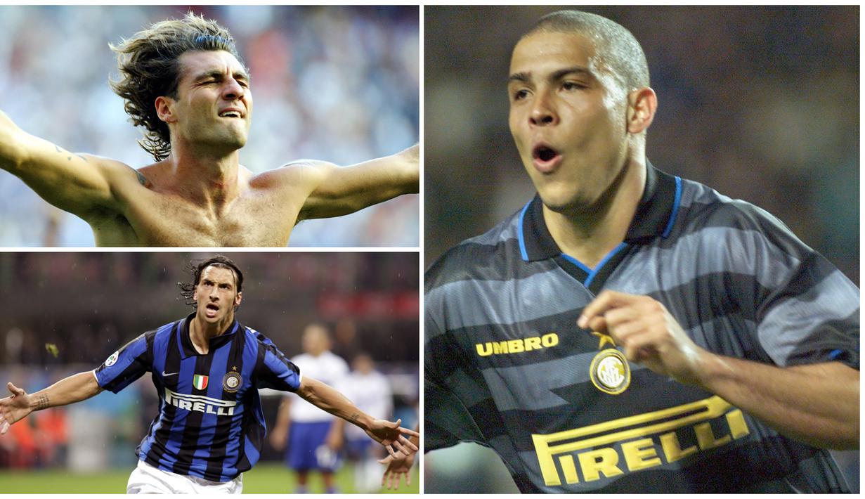 Inter Milan baru saja mendatangkan Romelu Lukaku sebagai striker baru, La Beneamata memang dikenal sebagai klub yang sering mendatangkan striker kelas dunia. Berikut tujuh striker kelas dunia yang pernah membela Inter Milan. (Kolase Foto dari AFP)