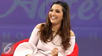 Ashanty saat menjadi bintang tamu dalam program talk show Liputan6.com, Dear Haters di SCTV Tower, Jakarta, Kamis (21/4/2016). (Liputan6.com/Helmi Afandi)