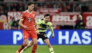 Gelandang Bayern Munchen&nbsp;Leon Goretzka. (CHRISTOF STACHE / AFP)