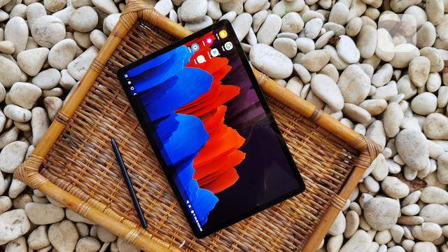 Samsung Galaxy Tab S7 Plus. Liputan6.com/Iskandar