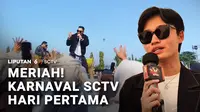 Karnaval SCTV kembali hadir dan menghibur warga Kabupaten Indramayu, Jawa Barat, Sabtu siang. Beragam hiburan hingga penampilan artis hingga musisi tanah air semakin memeriahkan acara dalam rangka menyambut HUT ke-36 SCTV.