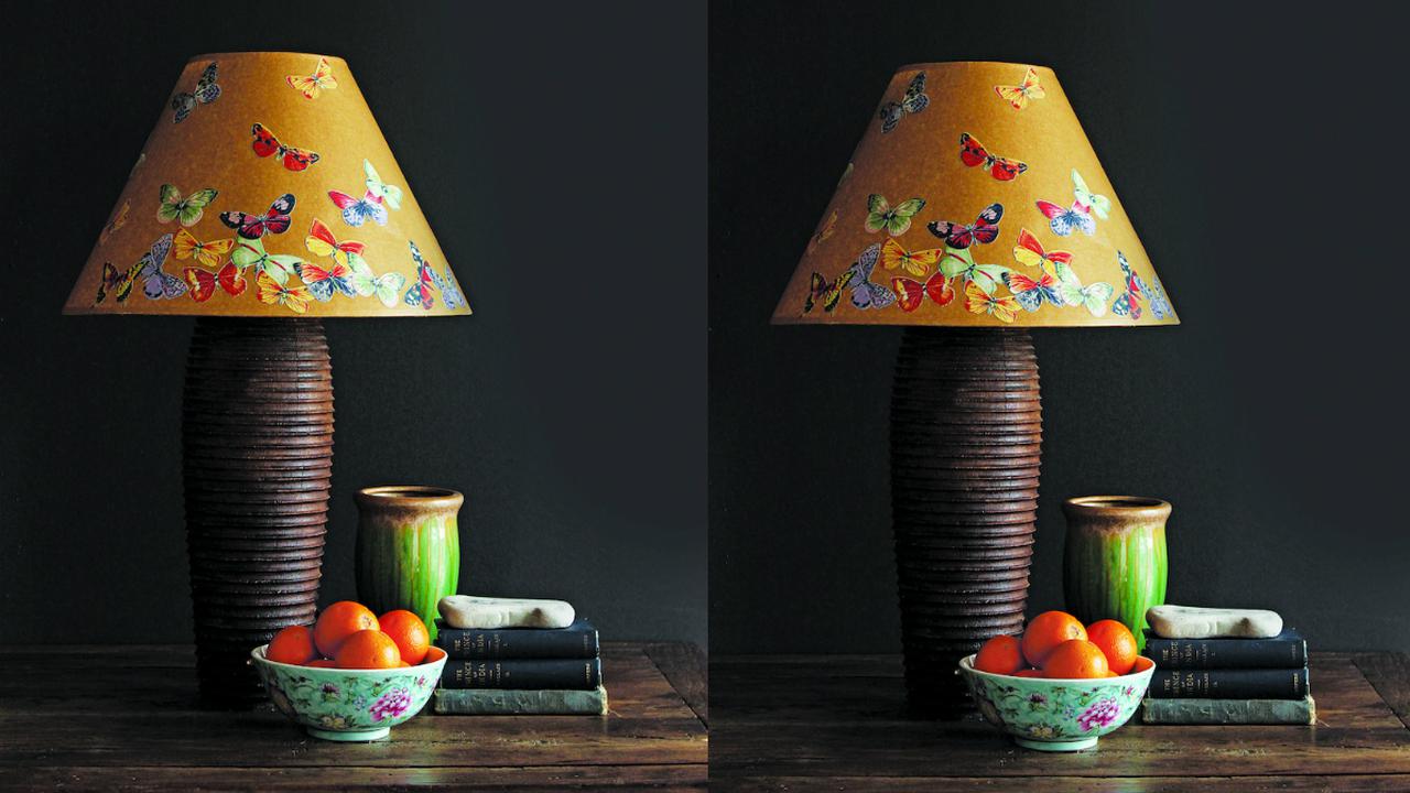 Cara Mudah Bikin Cover Lampu Hias Dari Barang Bekas