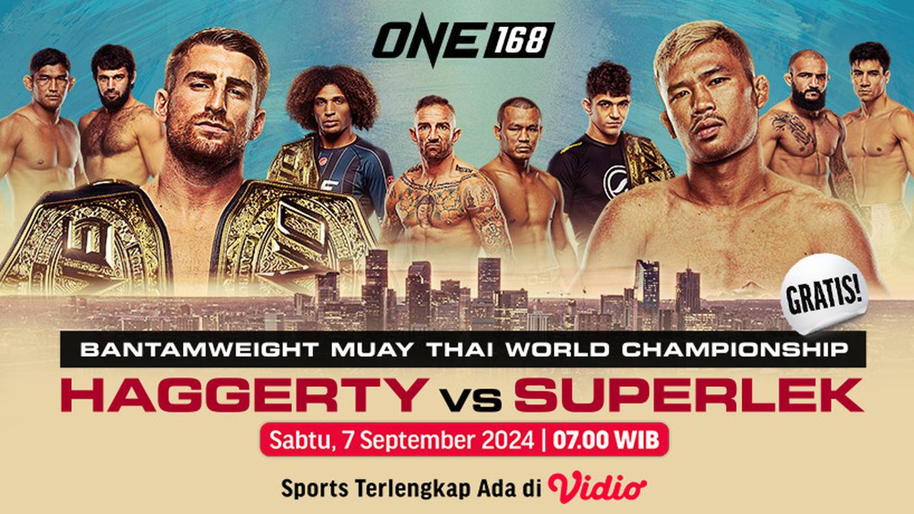 Live Streaming ONE Championship: ONE 168 di Vidio