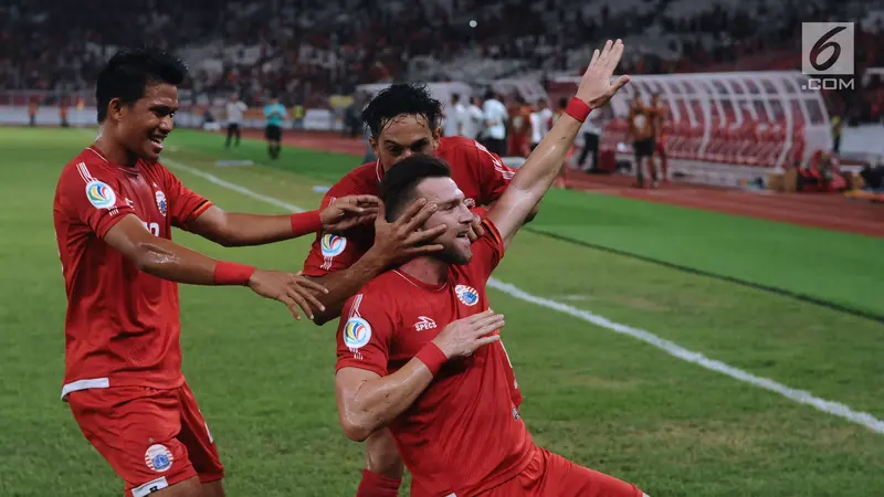 Marko Simic Tiga Gol, Persija Raih Poin Penuh