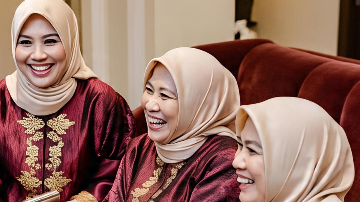 6 Baju Gamis Ibu-Ibu Model Terbaru 2025, Modis di Segala Acara