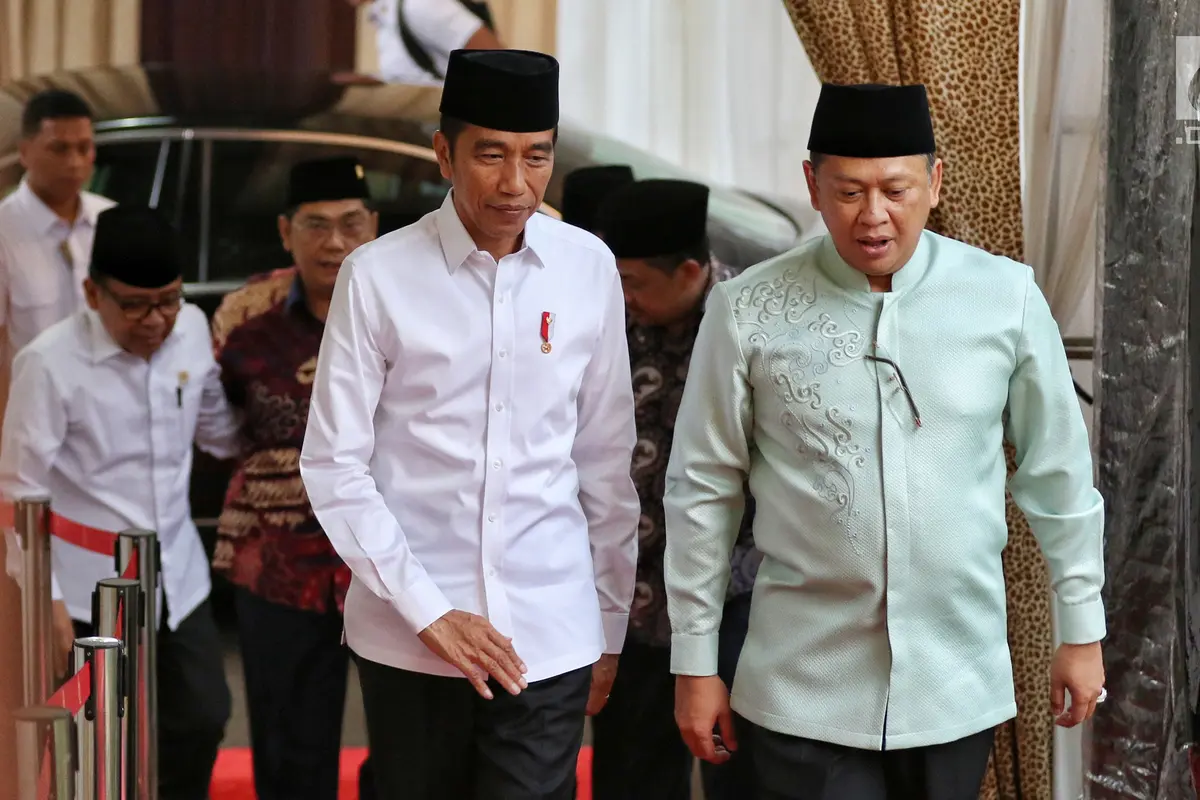 Presiden Jokowi dan Wapres Jusuf Kalla Buka Puasa Bersama Ketua DPR