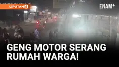 Brutal! Geng Motor Serang Rumah dan Tempat Usaha Warga Cirebon!