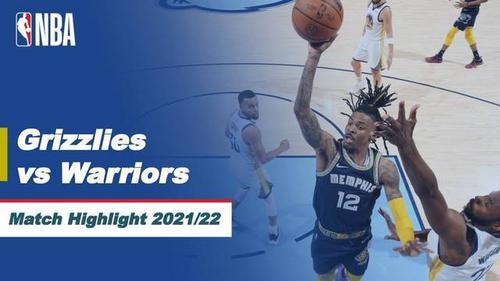 VIDEO: Highlights Semifinal Playoff NBA 2022, Memphis Grizzlies Menang atas Golden State Warriors 106-101