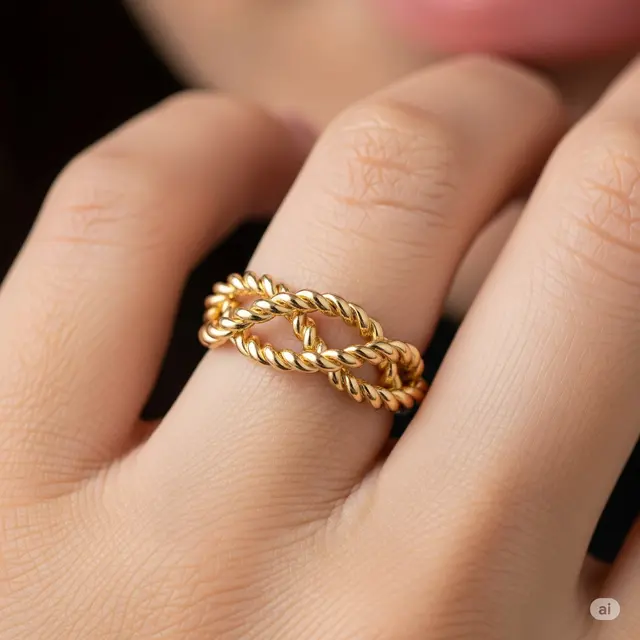 Cincin Lilit Tali Tambang