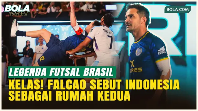 Tak Disangka! Legenda Futsal Dunia Falcao Anggap Indonesia sebagai Rumah Kedua