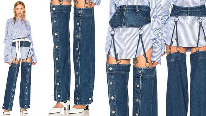  Celana  Jeans  Tanpa Bokong Ini Dijual Dengan Harga  Rp  7 5 