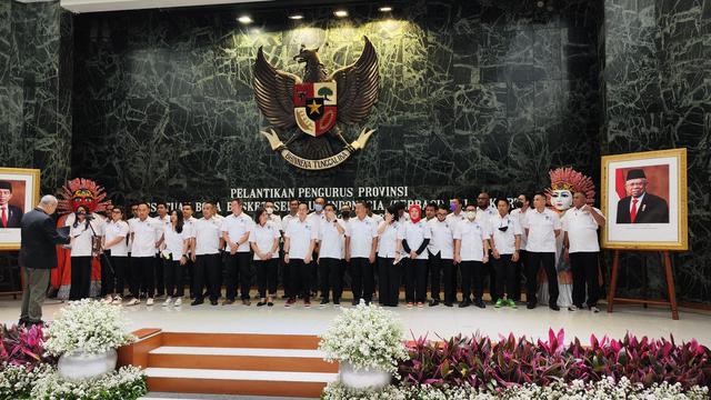 Anies melantik pengurus Perbasi DKI Jakarta