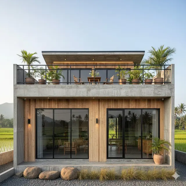 Gambar Desain Rumah Tanpa Genteng
