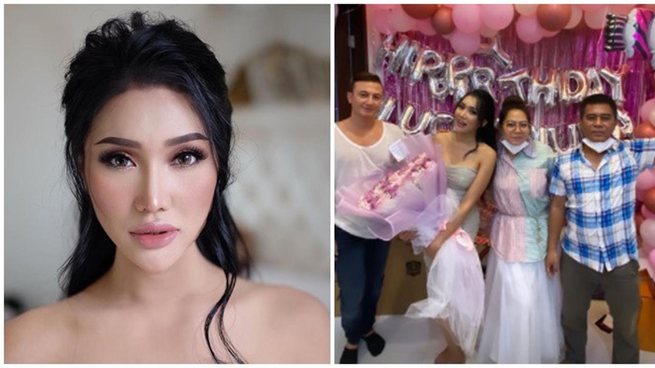 6 Potret Lucinta Luna Rayakan Ulang Tahun, Sekaligus Syukuran Rumah Baru