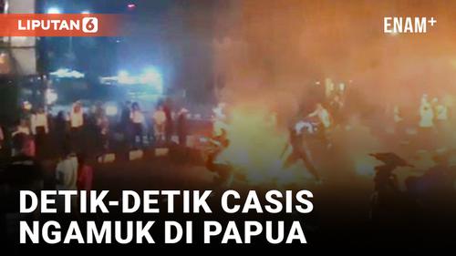 VIDEO: Gagal Seleksi TNI AD, Puluhan Casis di Papua Ngamuk