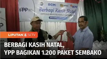 Yayasan Pundi Amal Peduli Kasih (YPP) SCTV-Indosiar dan Grup Emtek menggelar kegiatan Berbagi Kasih Natal. Kali ini, 1200 paket sembako dibagikan kepada para lansia jemaat gereja dan juga masyarakat sekitarnya.