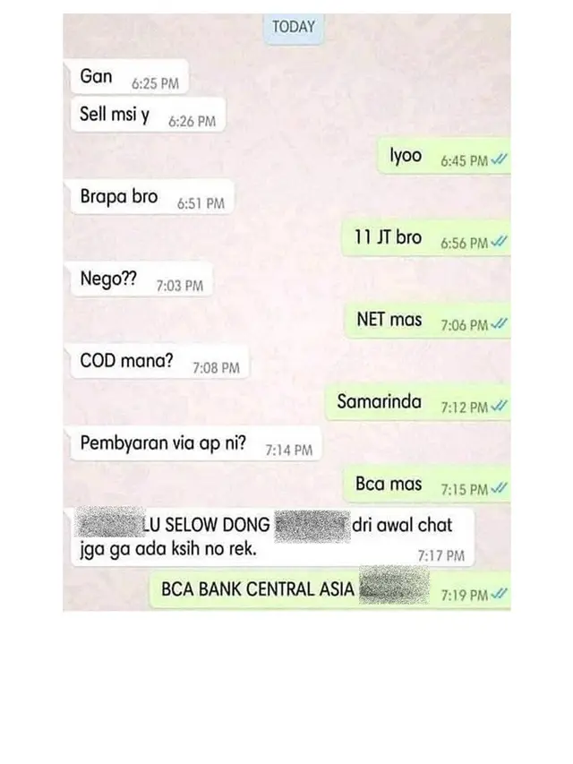 7 Chat Pembeli saat Tanya Harga Ini Bikin Geregetan