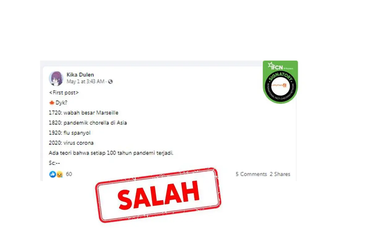 Cek Fakta Pandemi