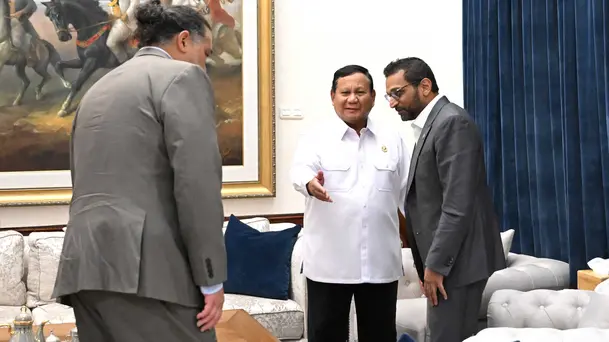 Presiden Prabowo Bertemu Direktur FBI di Jakarta