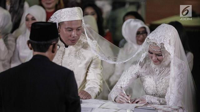 Sah, Vicky Prasetyo - Angel Lelga Resmi Menjadi Suami Istri