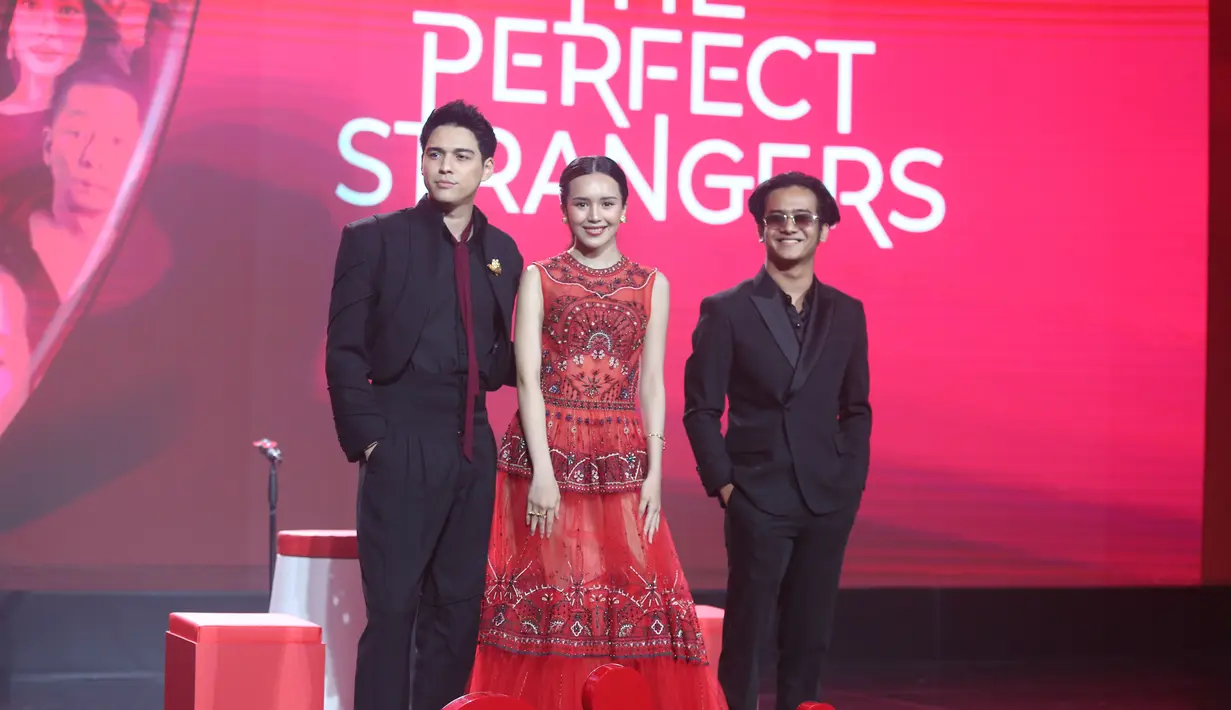 Bintang serial The Perfect Strangers di Vidio Slate Announcement 2024, Kamis (29/1/2024) di Jakarta. [Foto: Bayu Herdianto/KapanLagi]