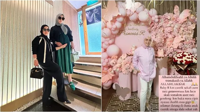6 Potret Aisyahrani Ceritakan Paras Anak Syahrini, Mata Sipitnya Bikin Gemas