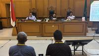Sidang pemeriksaan saksi kasus penyiraman air keras terhadap aktivis KontraS Andrie Yunus. (Liputan6.com/Ady Anugrahadi)