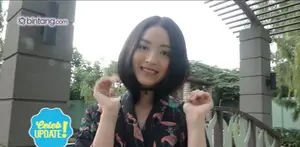 Natasha Wilona Syuting Ditengah Sawah