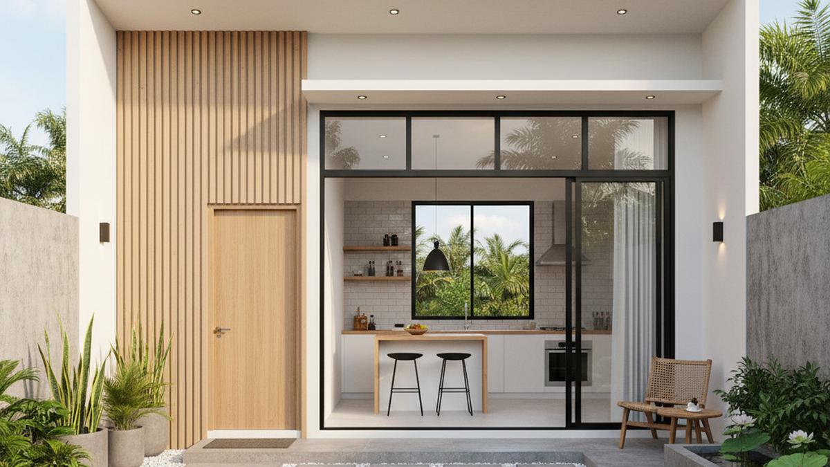 7 Model Rumah Tanpa Dapur Terbuka, Desain Tertutup yang Tetap Estetik dan Rapi di 2025