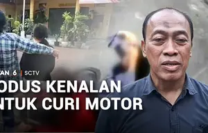 Modus Kenalan untuk Curi Motor