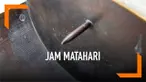 Jamaah masjid di Semarang Jawa Tengah masih menggunakan jam matahari untuk menentukan waktu pelaksanaan ibadah salat. Jam matahari terbuat dari bahan tembaga. Bagaimana cara menggunakannya?