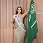 Rumy Alqahtani, model yang jadi finalis pertama asal Arab Saudi untuk Miss Universe. (dok. Instagram @Rumy Alqahtani/https://www.instagram.com/p/C46cXXjsoOT/)
