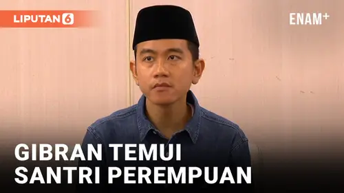 VIDEO: Gibran Ambil Cuti Lanjutkan Kampanye Bertemu Santri Perempuan Penghafal Al-Quran