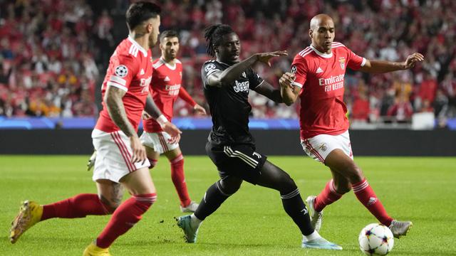 Liga Champions Juventus vs Benfica