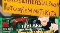 10 Potret Tulisan Sedih Bak Truk, Dijamin 100% Auto Bawa Perasaan! (Source: Instagram.com/receh.ai Twitter.com/gyu8ie)
