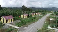 Rumah khusus (rusus) untuk 40 kepala keluarga (KK) di Kabupaten Manokwari Selatan, Papua Barat (dok: PUPR)