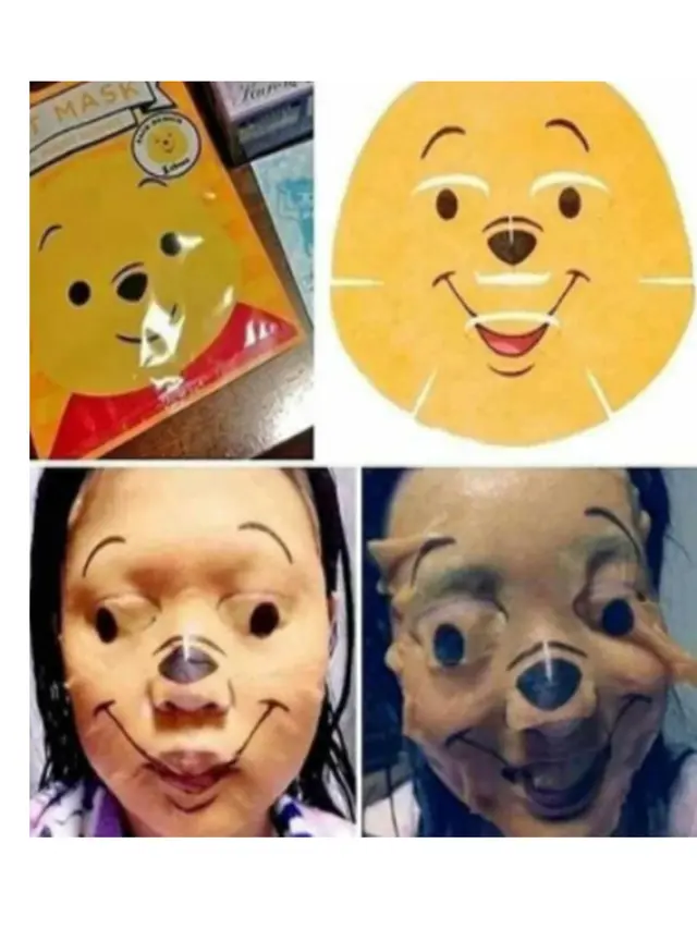 5 Potret Orang Salah Beli Sheet Mask, saat Dipakai Bikin Geleng Kepala