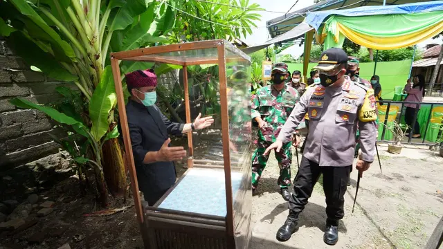 Forkopimda Banyuwangi Keliling Tinjau Simulasi TPS 