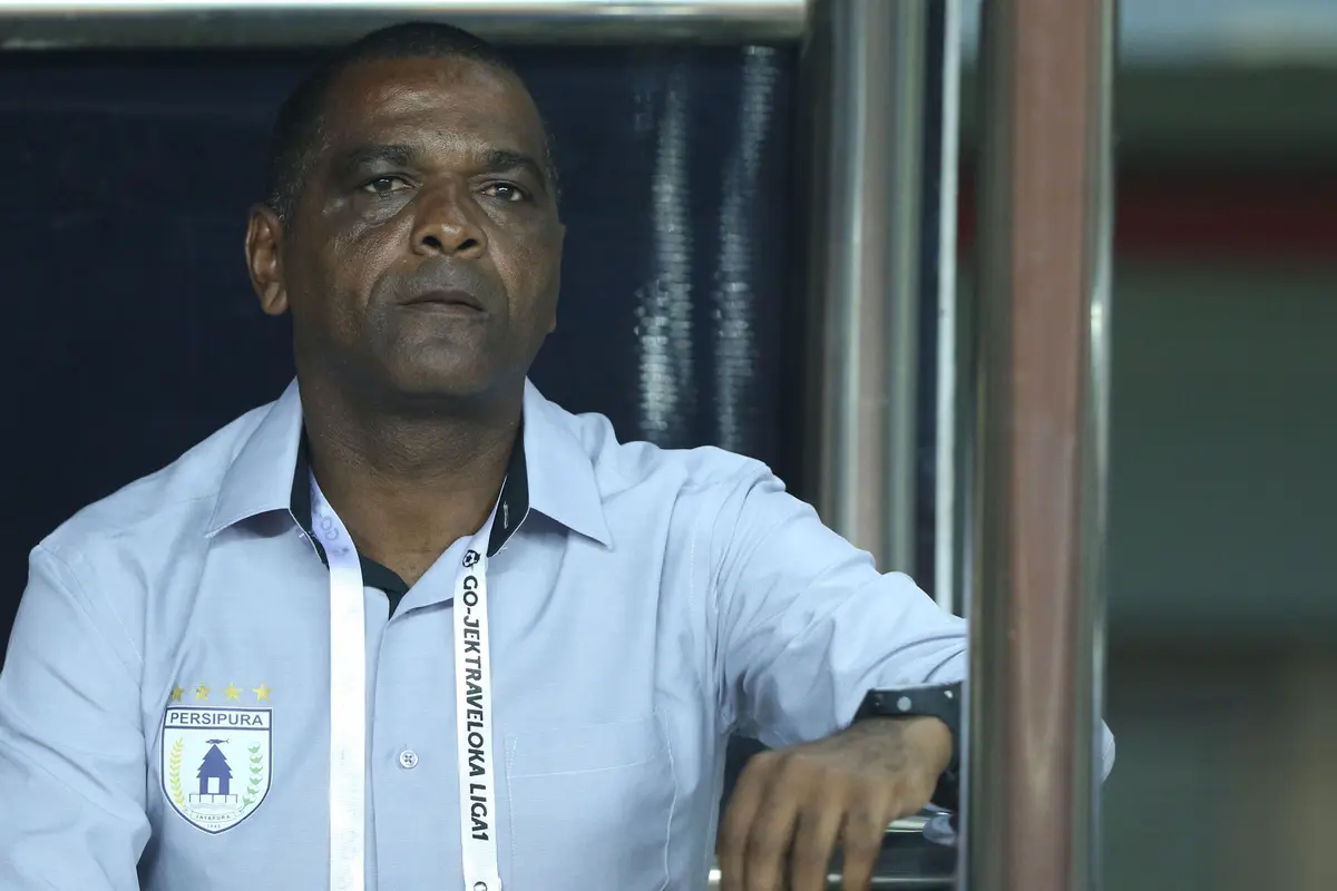 Pelatih Persipura Jayapura Wanderley Machado Da Silva Junior