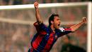 6. Hristo Stoichkov, didatangkan oleh Cryff pada awal musim 90/91 ke Barcelona dari CSKA Sofia. Striker Bulgaria ini mampu berkembang menjadi salah satu yang terbaik di masanya dengan menjadi top skor Piala Dunia 1994. (Bola.com/www.football.co.uk)