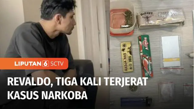 VIDEO: Gak Kapok, Aktor Revaldo Kembali Terjerat Kasus Narkoba untuk yang Ketiga Kalinya
