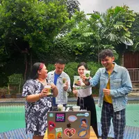 Jakarta Vegan Guide gandeng Burgreens dalam proyek kolaborasi minuman vegan. (Sumber foto: Cica/Fimela.com)