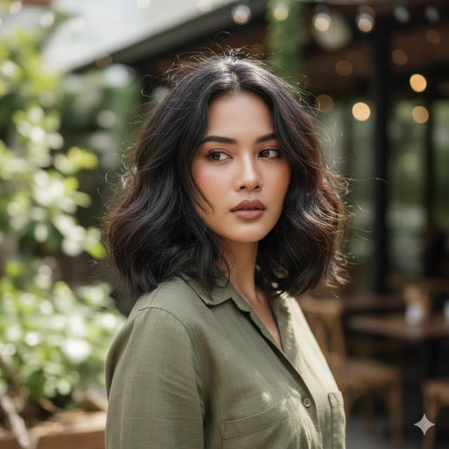 5. Choppy Lob (Long Bob)