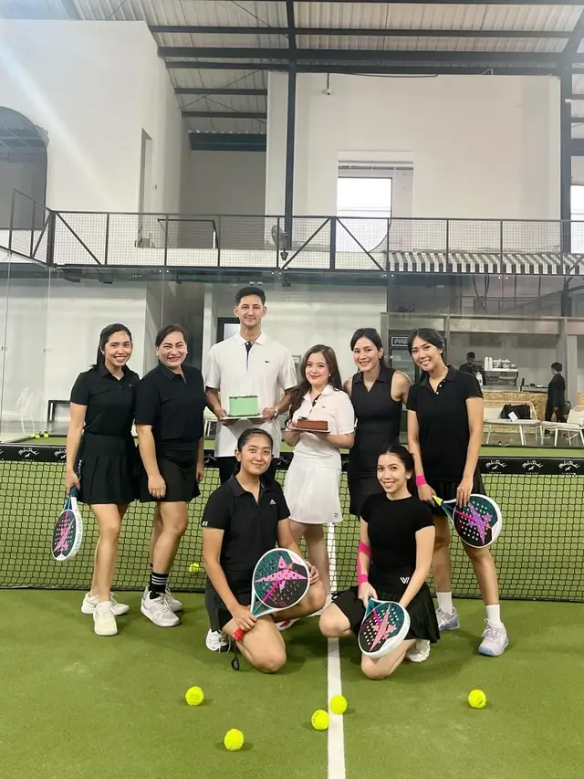 Gaya Sporty Tasya Kamila Rayakan Ulang Tahun dengan Padel Party