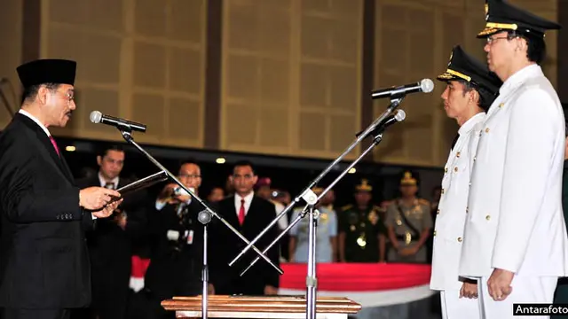 Jokowi-Ahok Akhirnya Dilantik