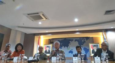 Menteri Perdagangan (Mendag) Enggartiasto Lukita, mengundang sejumlah mantan Menteri Perdagangan. Dok Merdeka.com/Wilfridus Setu Umbu