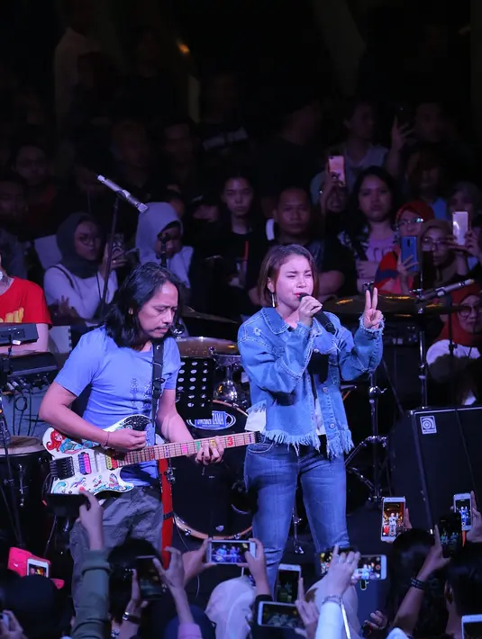 Rossa. (Deki Prayoga/Bintang.com)