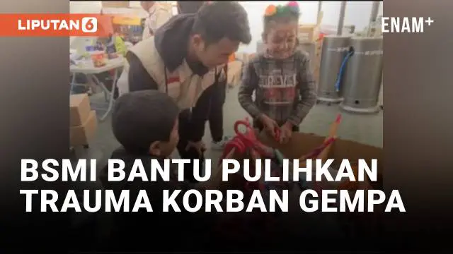 Organisasi kemanusiaan Bulan Sabit Merah Indonesia atau BSMI menyalurkan bantuan tahap dua untuk korban gempa Turki. Bantuan kali ini difokuskan untuk membantu trauma healing anak-anak korban gempa